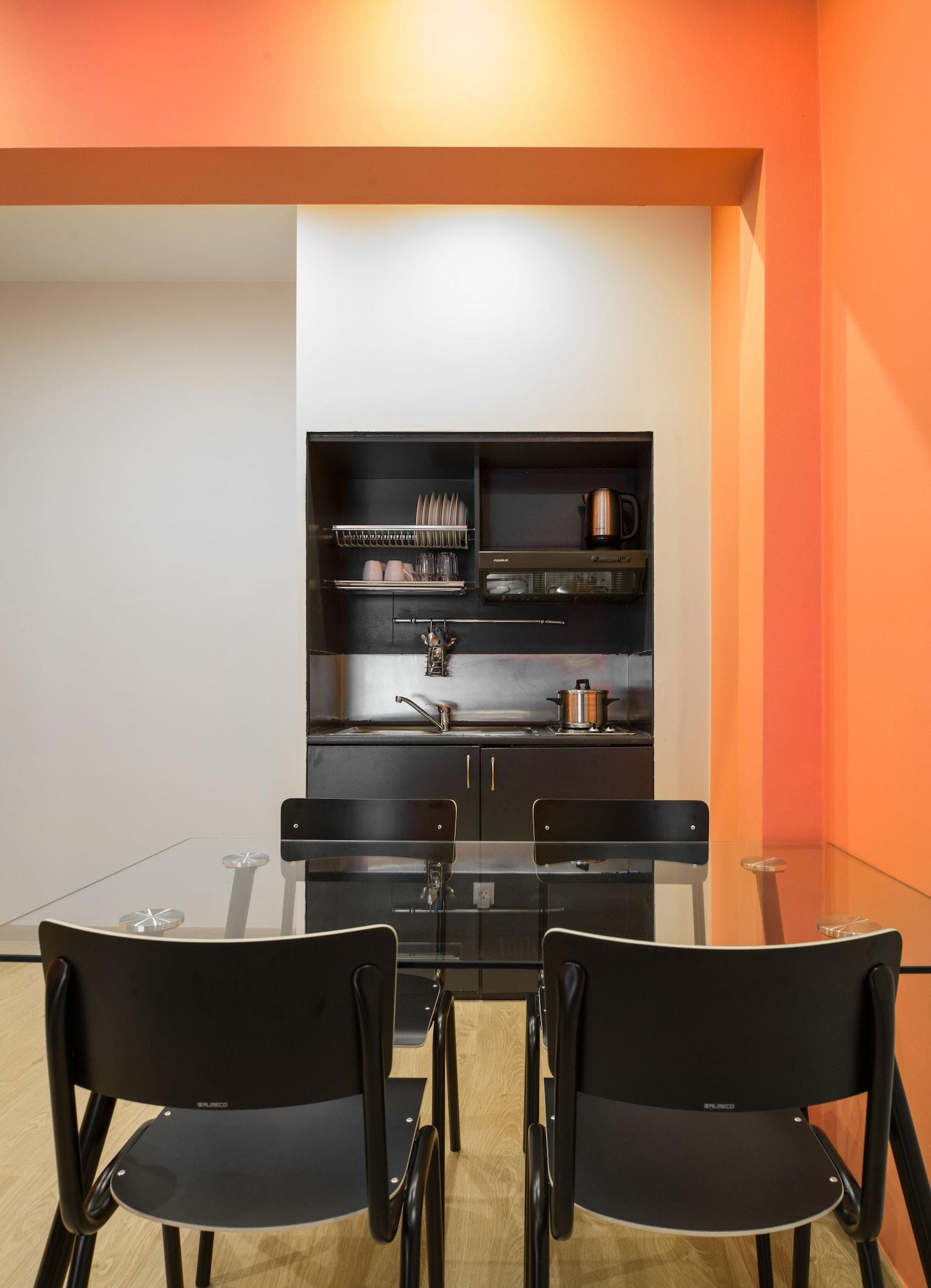 Ferienwohnung Colors Thessaloniki Living Exterior foto