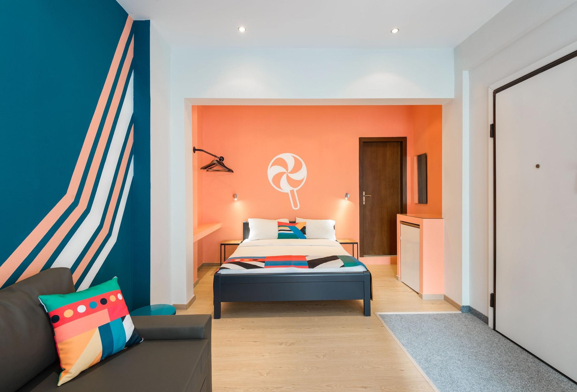 Ferienwohnung Colors Thessaloniki Living Exterior foto