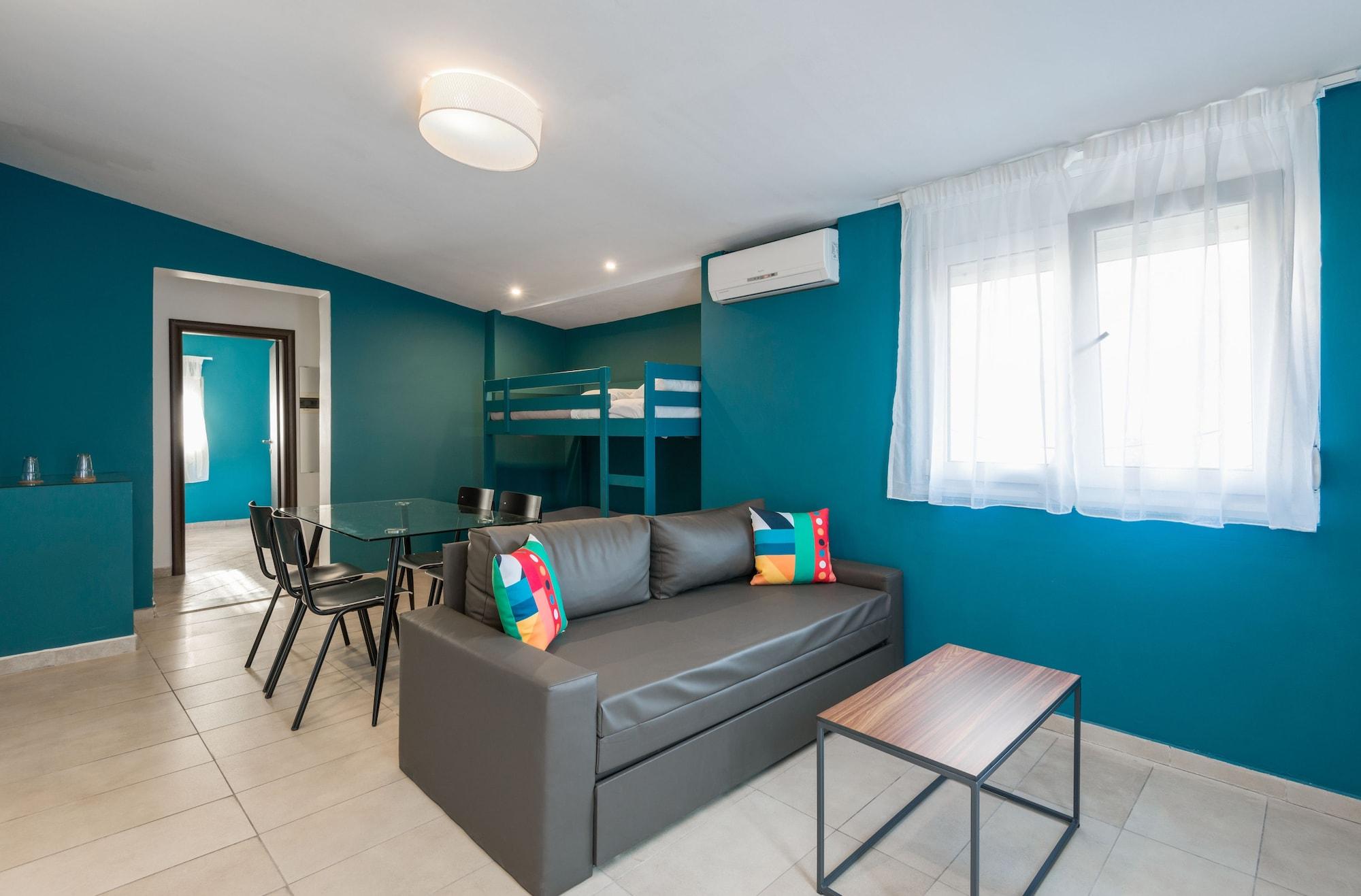 Ferienwohnung Colors Thessaloniki Living Exterior foto
