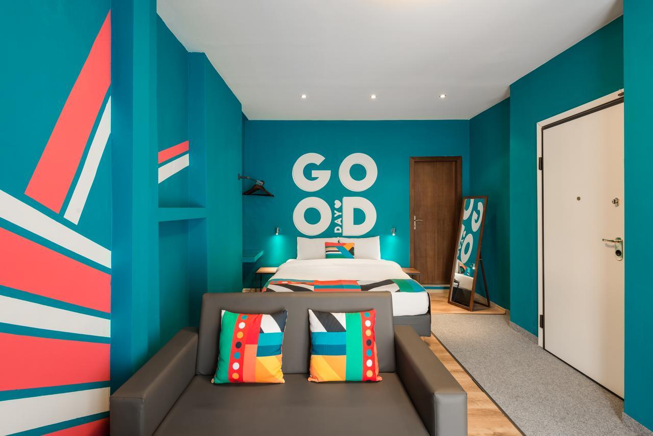 Ferienwohnung Colors Thessaloniki Living Exterior foto