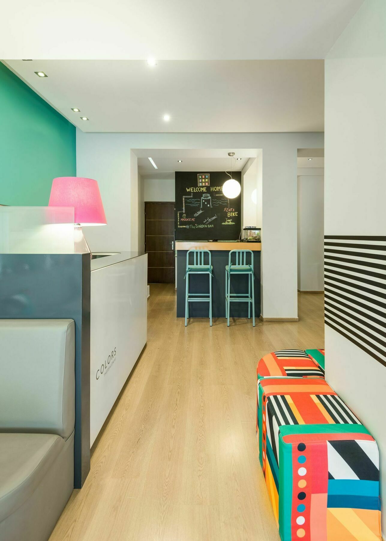Ferienwohnung Colors Thessaloniki Living Exterior foto