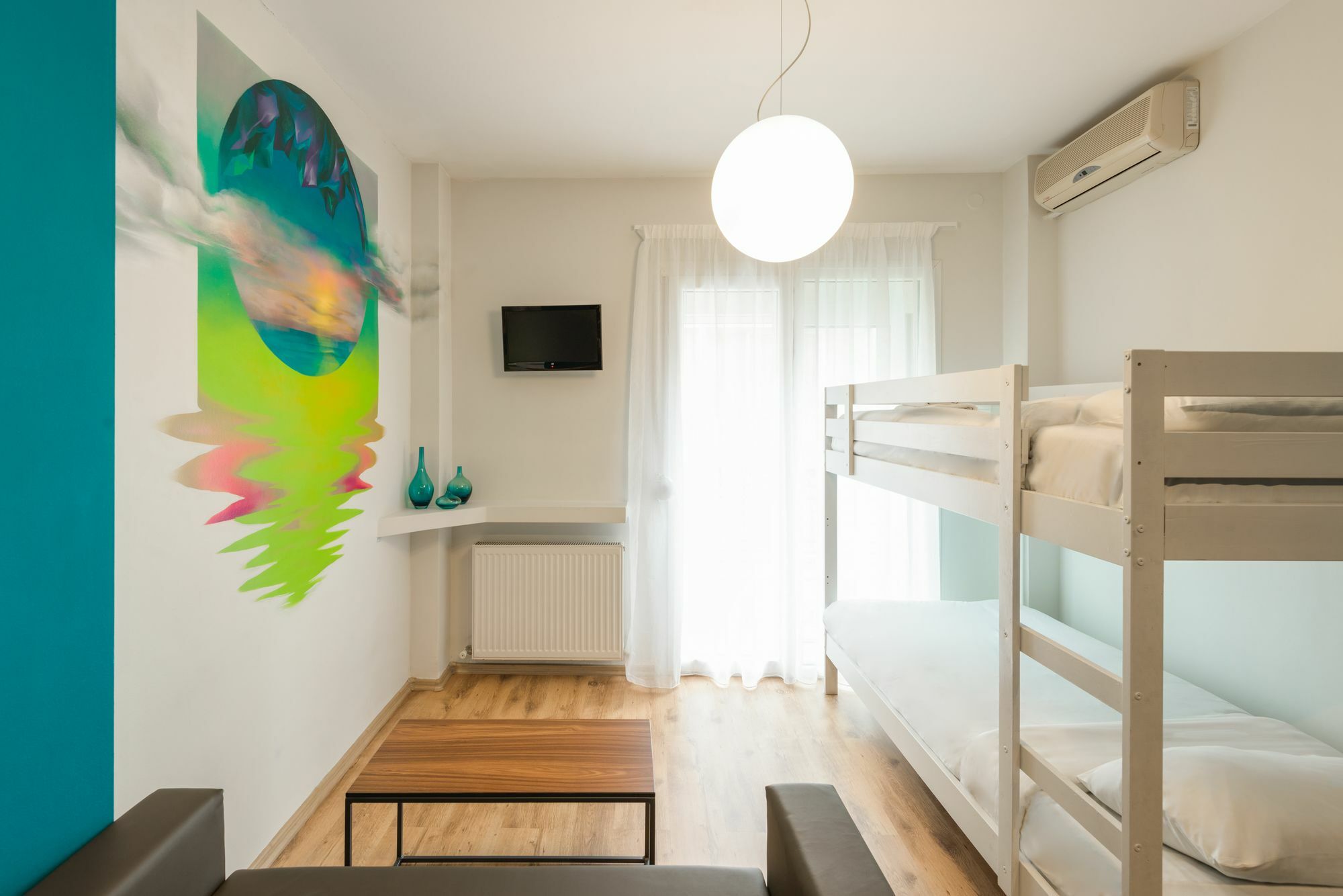 Ferienwohnung Colors Thessaloniki Living Exterior foto