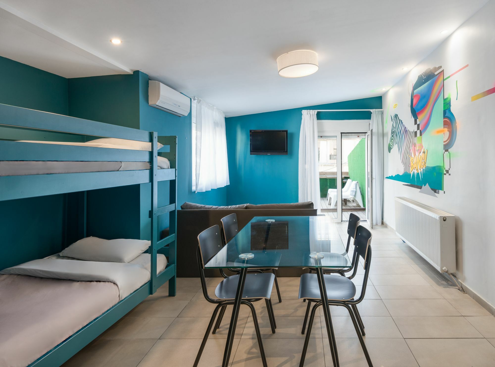 Ferienwohnung Colors Thessaloniki Living Exterior foto