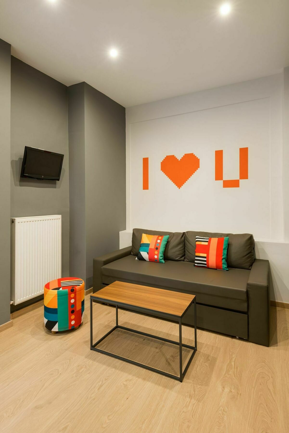 Ferienwohnung Colors Thessaloniki Living Exterior foto